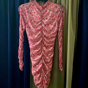 Fitted Flower 🌺 Scrunch Dress